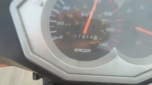 разгон скутера racer stells 150