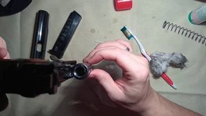 Чистка МР-79-9ТМ после стрельбы.