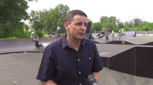 Памп-трек установили сегодня в скейтпарке в Абаканской зоне отдыха