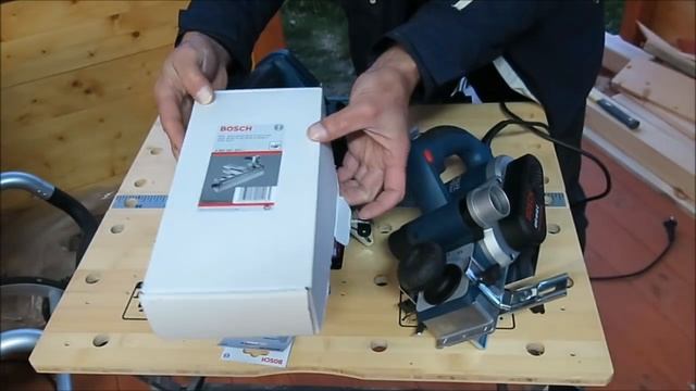 Параллельные и угловые упоры для рубанков Bosch смотреть онлайн