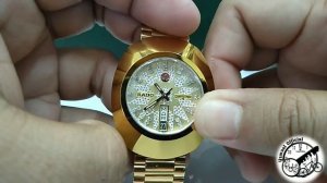 Rado time setting and day date adjustment
