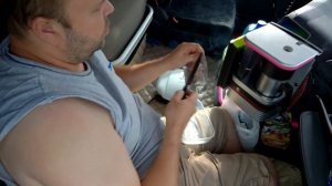 Кухня Дальнобойщика: Мясо + гриль = крутой обед! ВКУСНЯШКА!