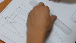 Как начертить призму?КНИТУ(КХТИ) 1 курс. Вид слева, профильный разрез, сечение.