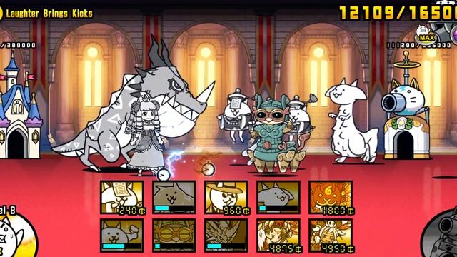 Laughter Brings Kicks (4 Star) | The Battle Cats Princess Punt Collab смотреть онлайн