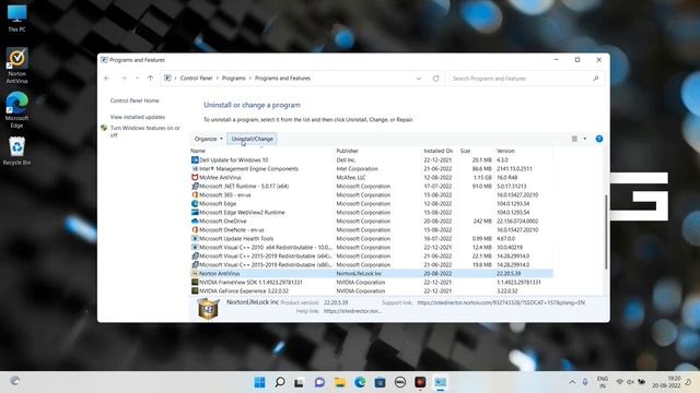 How To Uninstall Norton Antivirus From Windows | Norton Security Uninstall