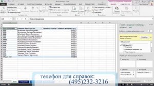 Сводные таблицы в Excel