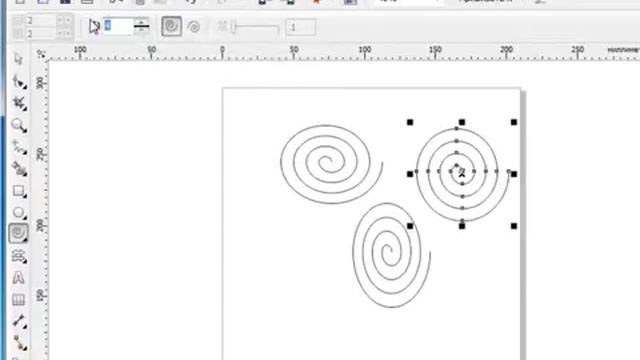 Уроки Корел. Corel Draw X5 для новичков. Спирали (3.10) Хорошее качество видео уроки для начинающих смотреть онлайн