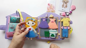 книжка из фетра в наличии.