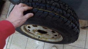 Ставим на НИВУ 2121 РЕЗИНУ Kama Flame MT LCV 195 75 R16