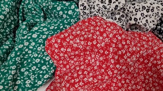 Ткани Фуртекс. Штапель. Новинки дизайнов. смотреть онлайн