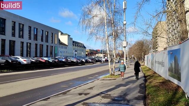 ЖК Шереметьевский. Окрестности ноябрь 2021