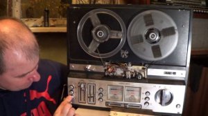 Тестирование катушечного магнитофона АСТРА 209.