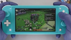 Let's play Minecraft Legends on Nintendo Switch Lite