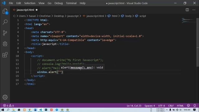 Java Script .Part 1 How To Start Javascript For beginner Easy Method