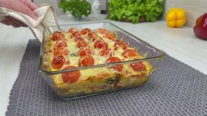 РИСОВАЯ ЗАПЕКАНКА с ОВОЩАМИ (можете делать с своей начинкой,с тем что вы любите