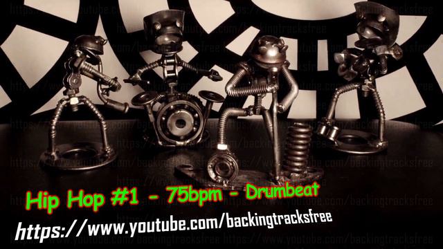 75 BPM - Hip Hop #1 - 4/4 Drum Beat - Drum Track смотреть онлайн