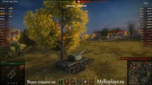 WOT: Карелия - Т-44 - 6 фрагов -