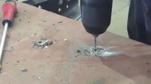 How to drill HARDOX 450 the easy way