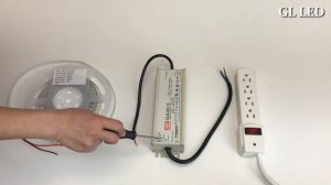 How to Connect LED Strip to Waterproof LED Transformer -L