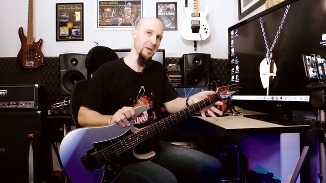 IBANEZ RG 250 B CUSTOMIZADA com Captadores Dimarzio CrunchLab e Liquifire. REVIEW em Português. смотреть онлайн