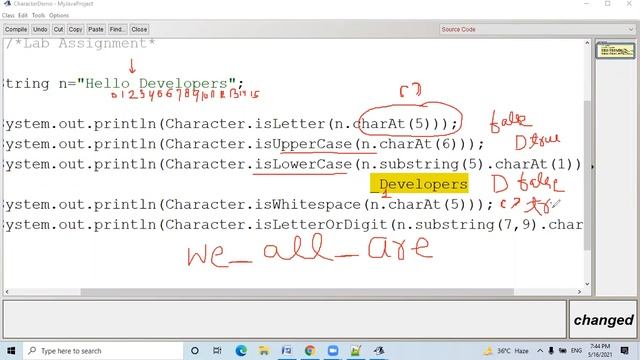 Character Wrapper Class In Java | Part -2 | Easily Explained