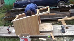 Будка для собаки своими руками из досок