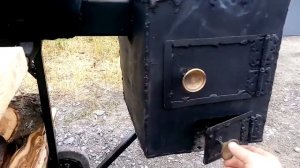 смокер, мангал-коптильня из баллонов