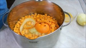 Варенье из тыквы с лимоном и апельсином