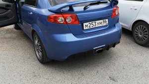 Звук прямоточного выхлопа chevrolet lacetti 5d