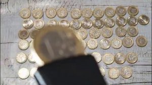 Spain/ Как выглядят евро монеты 1€ 2€/ #19