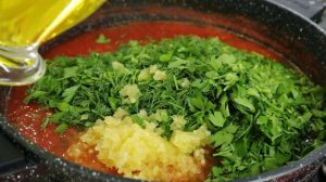 Аджика с зеленью на зиму. Вкусный рецепт | Adjika with herbs for the winter