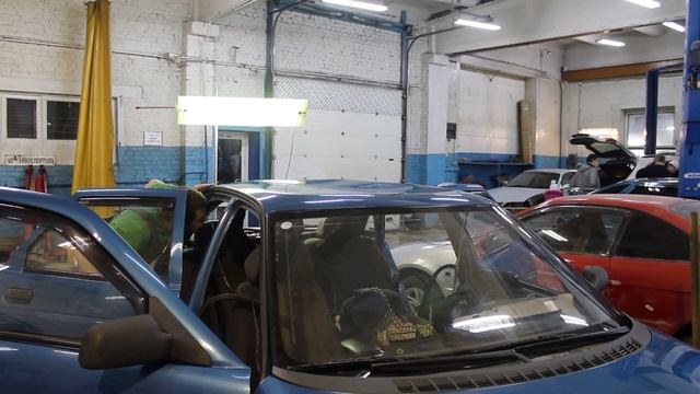 ВАЗ 2110 - ремонт крыши под покраску