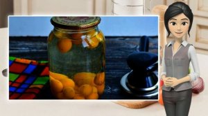 Компот из желтой алычи на зиму