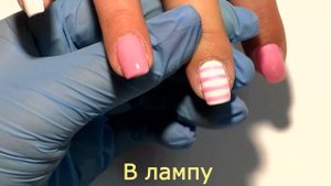 Объемные полоски  Красивый и простой летний дизайн ногтей. ТОП удивительные дизайны ногтей