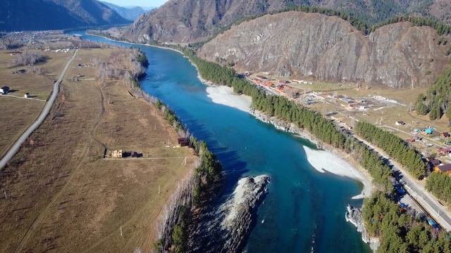 Чемал. Красота  Горного Алтая в октябре