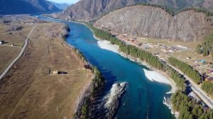 Чемал. Красота  Горного Алтая в октябре