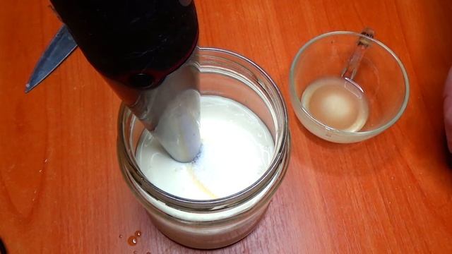 Майонез на молоке без яиц. Быстро, вкусно.