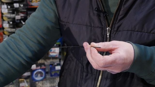 Маховая удочка. Вклейка коннектора.