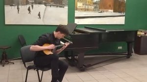 Никита Князев. Домра Цыганков Каприс «Паганини»