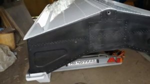 ОКА-4 доработка своими руками,покраска лодки в  белку...