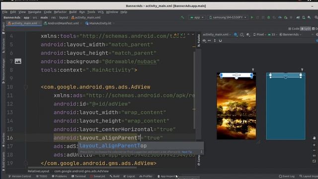 how to create Banner Ads in Android studio (Google Admob) - #solutioncodeandroid /admob banner ads