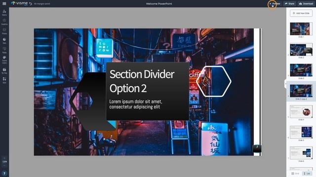 How To Import PowerPoint Presentations Into Visme