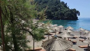 Петровац пляж Лучица Черногория 2023