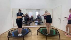 тренировка по джампингу, высокий интенсив✨