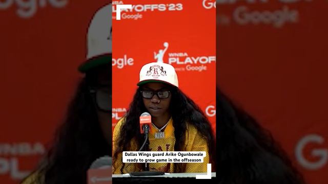 Dallas Wings’ Arike Ogunbowale shares her focus for the offseason after losing Game 3 in semifinals