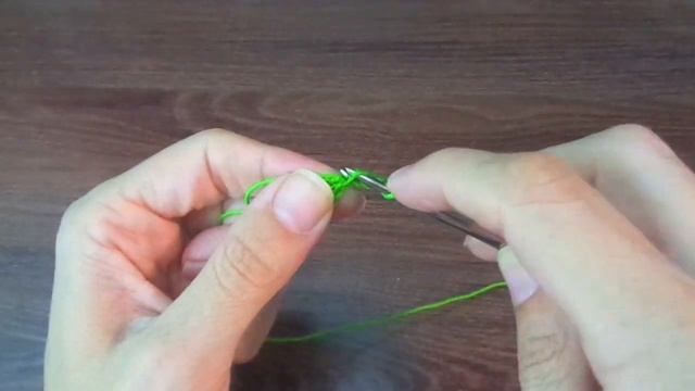 Мини листик крючком за 3 минуты. МК
