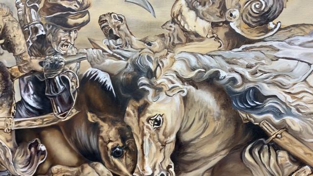 Битва при Ангиари картина на заказ смотреть онлайн