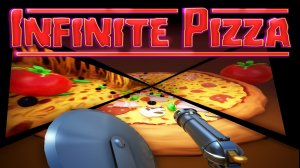Infinity Pizza - нарежьте сырную сердцевину бесконечной пиццы в этой умопомрачительной игре!