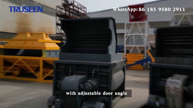 TRUSEEN JS1500 Twin Shaft Concrete Mixer смотреть онлайн