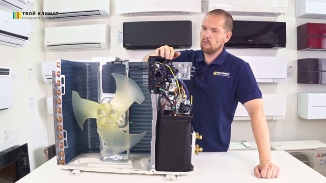 Обзор наружного блока сплит системы Ballu Greenland смотреть онлайн